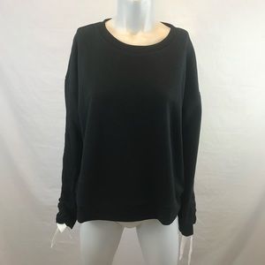 NWT Cable & Gauge Black Pullover Sweatshirt